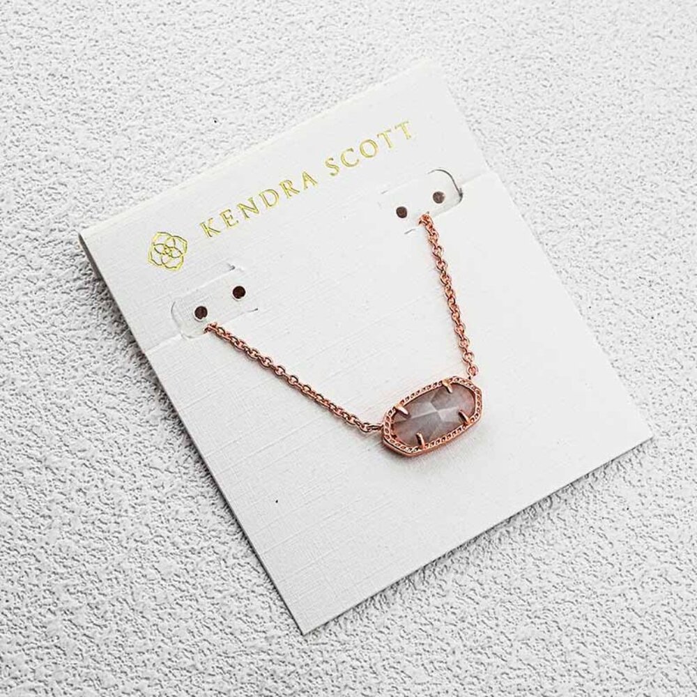 Kendra Scott Gray Cat��s Eye Necklace